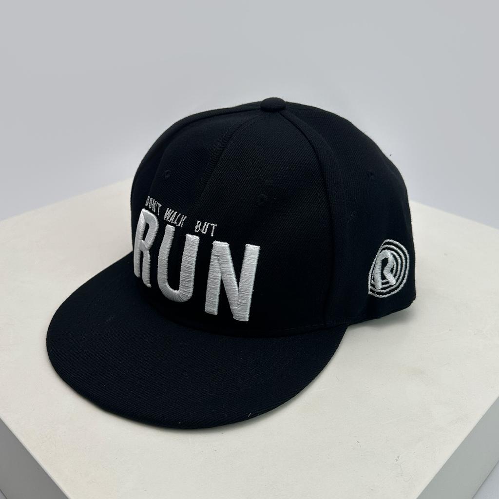 And Women Embroidered Run Letter Prints Baseball Caps Color Contrast Sun Protection Hip Hop All-Match Trucker Caps Flat Brim Fashion Personalized