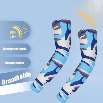 Armstulpen für Kinder UV-Sonnenschutz Kühlende Kompressionsärmel für Jungen Mädchen