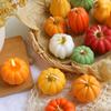 Halloween Pumpkin Shape Festive Atmosphere Aromatherapy Pastoral Style Smokeless Candles Gift Multicolor