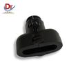 Black Automotive Connector Sleeve & Tail Clamp with Snap Fastener