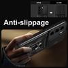 For TECNO Camon 40 Pro 4G Case with Slide Camera Lid PC+TPU Kickstand Phone Cover