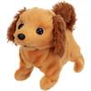 IWAYA Piccoline Miniature Dachshund Plush Toy with Moving Tail and Sound Battery Operated for Ages 3 and Up