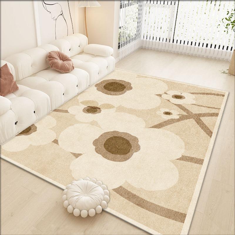 1PC Living Room Ins Style Crystal Velvet Coffee Table Blanket Room Bedroom Non-Slip Bed Blanket Sofa Floor Mat Home Decor
