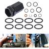Diesel Nipple Cup Socket Kit Suitable for Ford 6.0L 2003-2007 High Pressure Oil Rail Ball Tube Repair with 8pcs Heavy Duty Viton O-Rings Leakproof