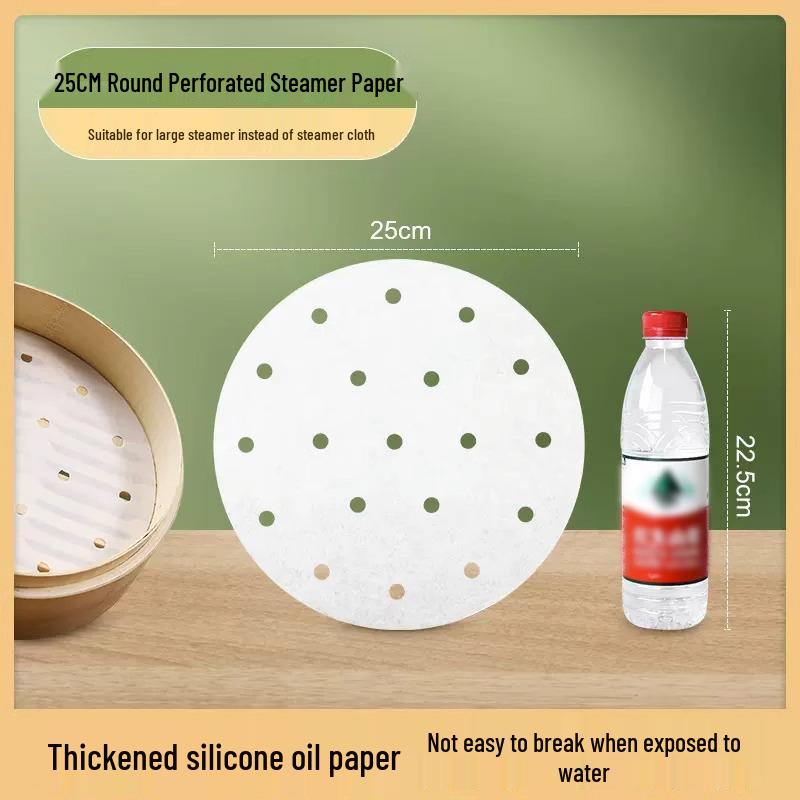 Non-Stick Disposable Steamer Paper for Buns & Mantou