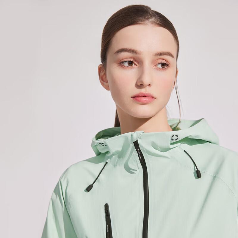 BOSIDENG Women's Hooded Summer Sun Protection Jacket B30522484