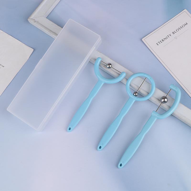 3Pcs Kids Tongue Tip Exercise Tool Tongue Tip Lateralization Tools Oral Muscle Training Autism Speech Therapy Talk Tool Kits