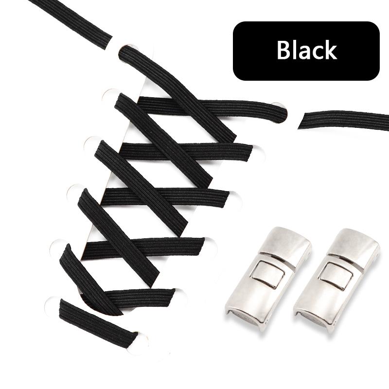 No Tie Shoes Laces for Flat Running Shoes Convenient and Fast for Kids Adult Elastic Laces for Sneakers Cross Buckle Shoelaces