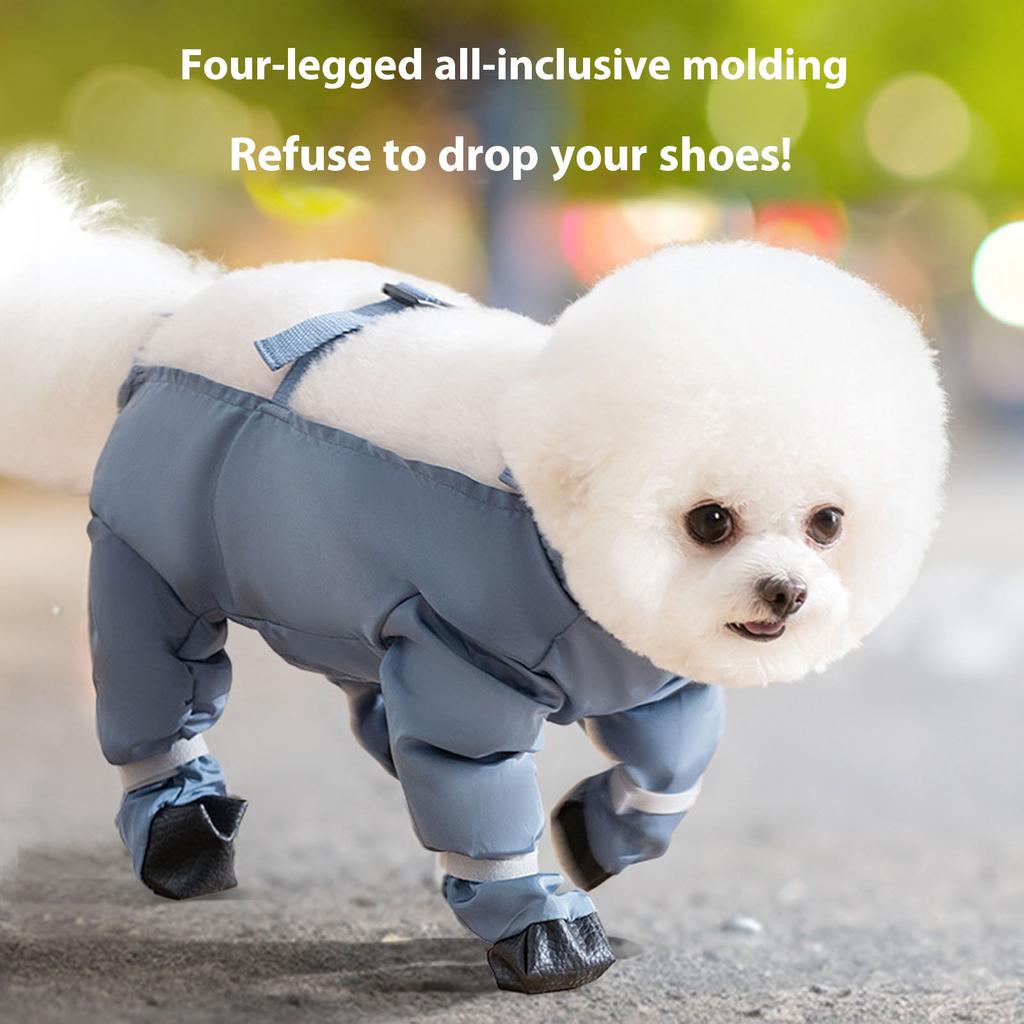 Dog Leggings Leggings Suspender Booties Shoes for Small To Large Dogs and Puppies Puppy Rain Shoes Rainwear