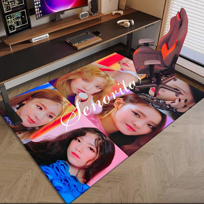 Kpop idle Colorful Dreams  Carpet, Kitchen Rugs, Yoga Mat, Non-Slip Mats, Rug for Bathroom, Living Room bedroom, Camping Rugs Christmas Gift