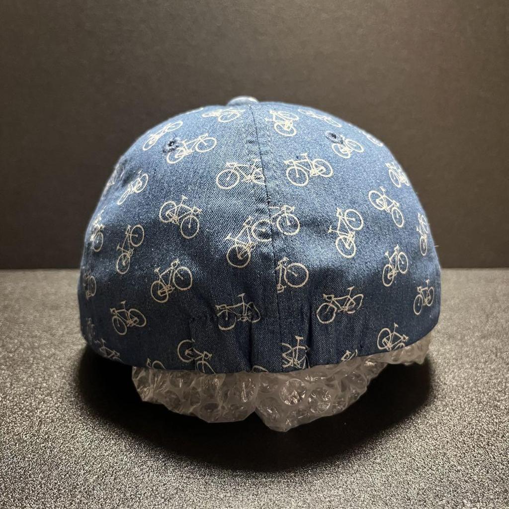[USED] nostalgic garage cycling cap, handmade in Japan