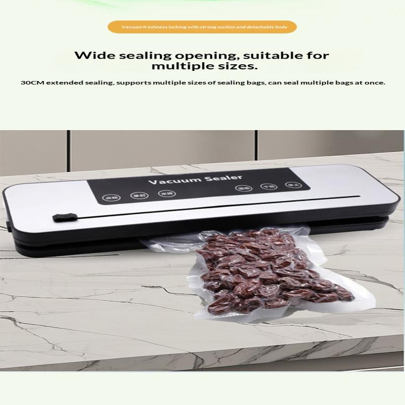 Vacuum Sealing Machine, Household Fully Automatic Food Vacuum Machine, Fresh-Keeping Plastic Sealing Vacuum Machine