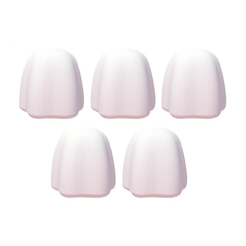 

5 шт. силиконовые колпачки для зубной пасты, инструмент для выдавливания зубной пасты, пыленепроницаемый колпачок для зубной пасты, многоразовый чехол для зубной пасты, контроль дозировки 5PCS белый