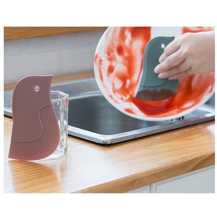 Penguin Soft Multifunctional Kitchen Oil and Baking Scraper