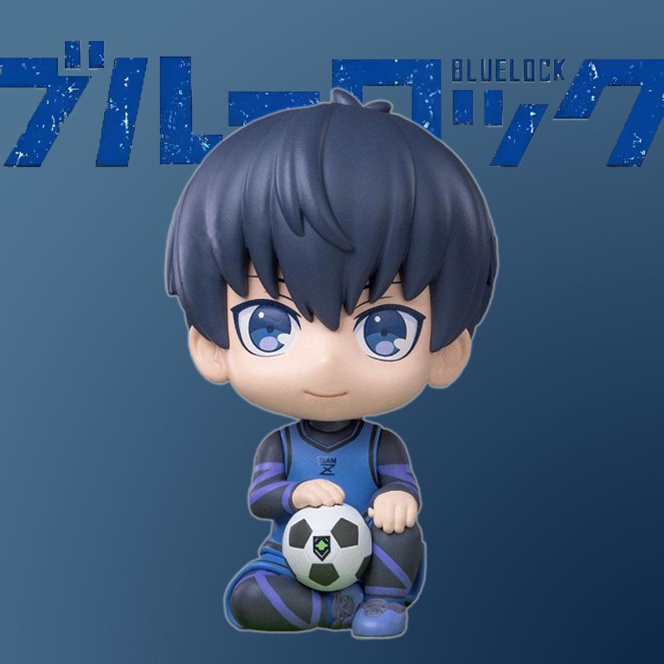 In Stock BLUE LOCK Yoichi Isagi Seishiro Nagi  Q Version PVC Anime Figurine Collectible Model Birthday Gift