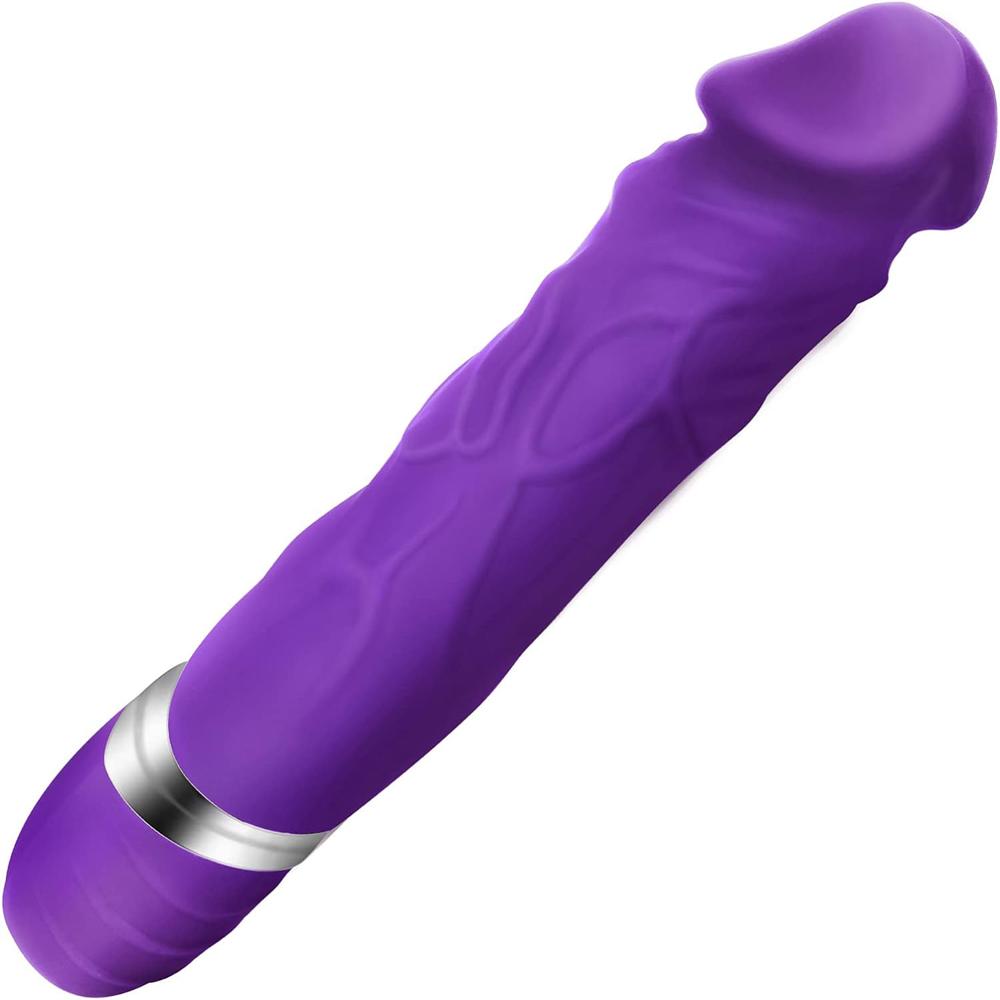 Realistic Dildo Rechargeable Clit Vibrator G-Spot Massager Sex Toys for Women Masturbator