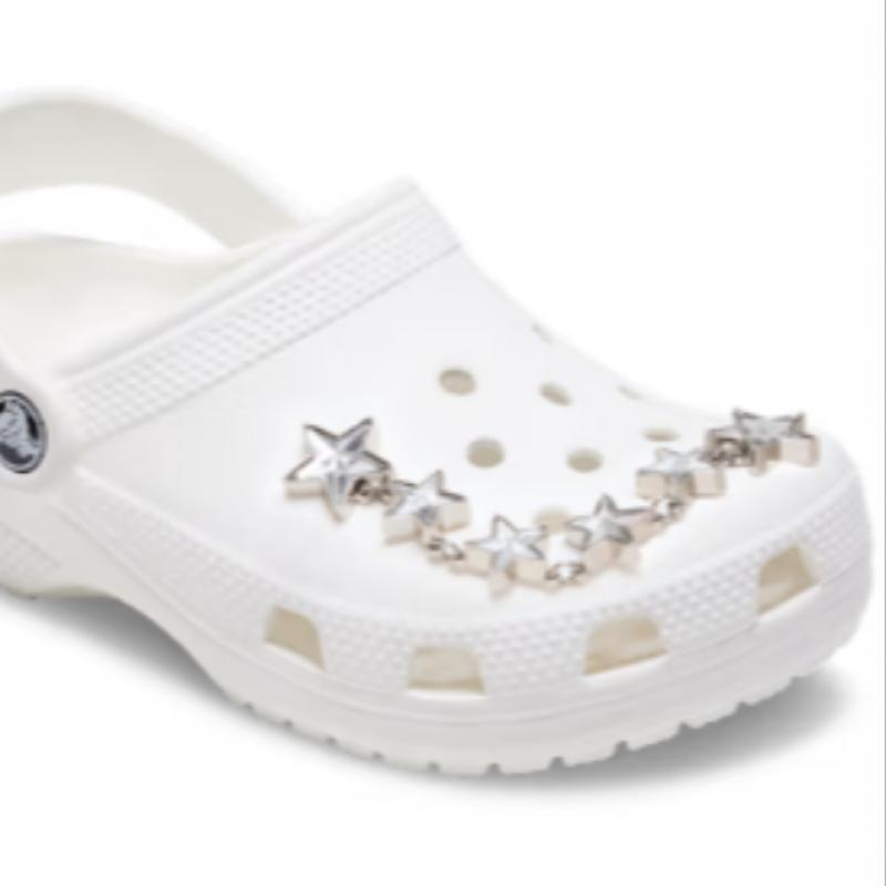 Crocs Confezione 10017426 Jibbitz Catena Stella Argentata