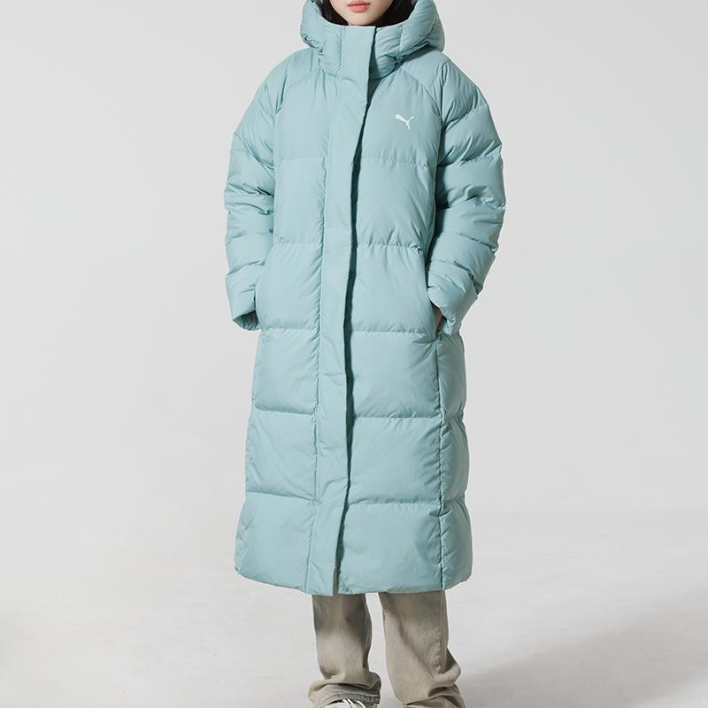 Puma Sports Casual Long Hooded Long Sleeve Down Jacket Women outerwear 691044-37
