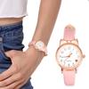 POPETPOP Girls' & Boys' Sports & Student Watches, Luminous, Waterproof, Analog, Fashionable, Cute, Pink