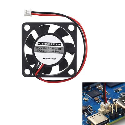3x3cm Lüfter 2Pin 1,25mm Abstand Anschluss Für Orange Pi 5 Plus Geräuscharm Leise Betrieb Kühler