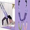 Yoga Stretch Strap Aerial Pilates Fitness Training Band Women Hammock Stretch Trainer with Door Anchor Gym Belt for Home Gym Use