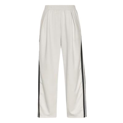 Sport Stripe Lace-Up Casual Pants Women Bottoms KR7593