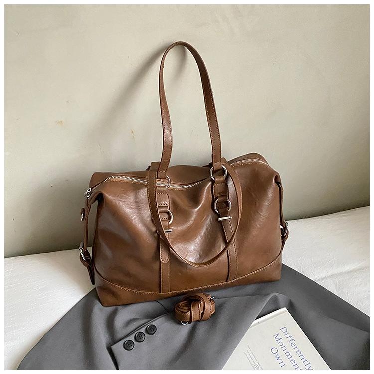 Retro Damen Tragetasche Herbst neu Großraumtasche Damen Schultertasche Umhängetasche Handtasche