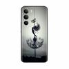 For OPPO Realme C71 Case 6.67'' Soft TPU Black Silicone Cartoon Back Cover For Realme C71 C 71 RealmeC71 Cases Shockproof Fundas