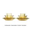 PYREX Corning Shiny Crystal Glass Dinnerware Set