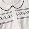 Boys' Long Sleeve Lapel Shirt & Shorts Embroidery Set - Summer Outdoor Wear