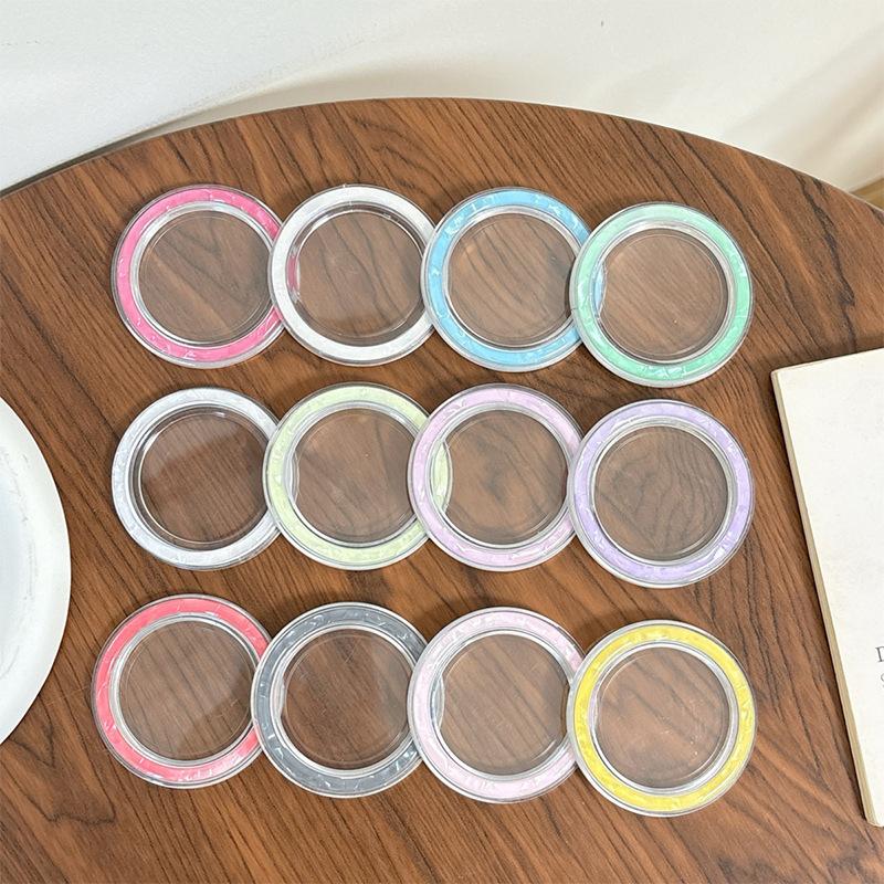 Wind Magnetic Desktop Phone Airbag Bracket Transparent Chassis Base Diy Accessories Simple Girl Decoration
