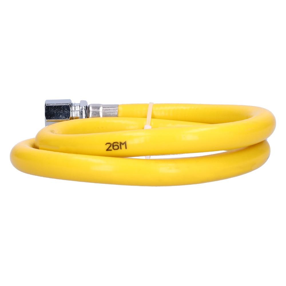Flexible Braided, Gas Hose Yellow Dryer Gas Hose Daily Home Gas Equipment Replacement