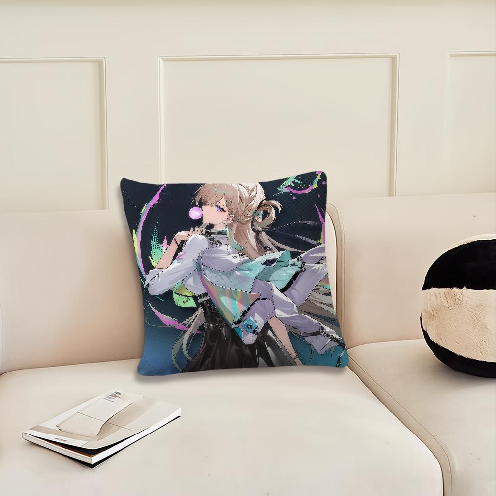 Game Wuthering Waves LYNAE cushion cover Pillow Cover Decoration Room Home Sofa living Office Car Nordic Simplicity