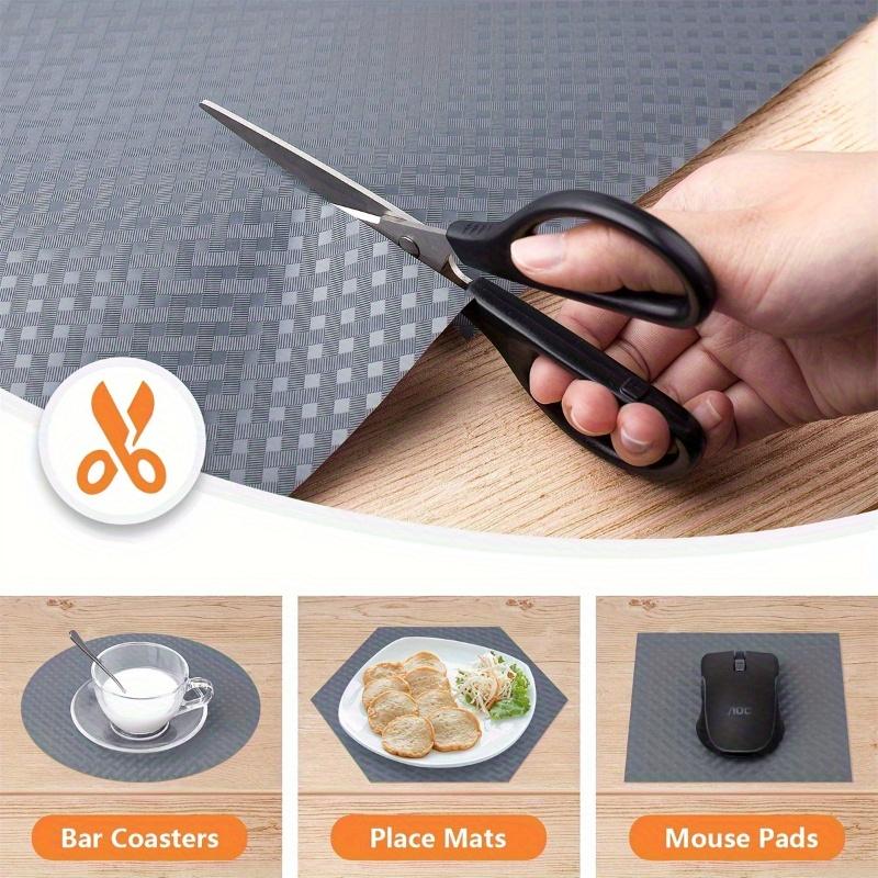 1 Roll Shelf Liner for Kitchen Cabinets,Refrigerator Liners,Waterproof&Oil-Proof Kitchen Cupboard Liner, Durable Plastic Drawer