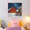 Full Embroidery cotton Thread 14CT Counted Xmas Cross Stitch Kit Home Decor