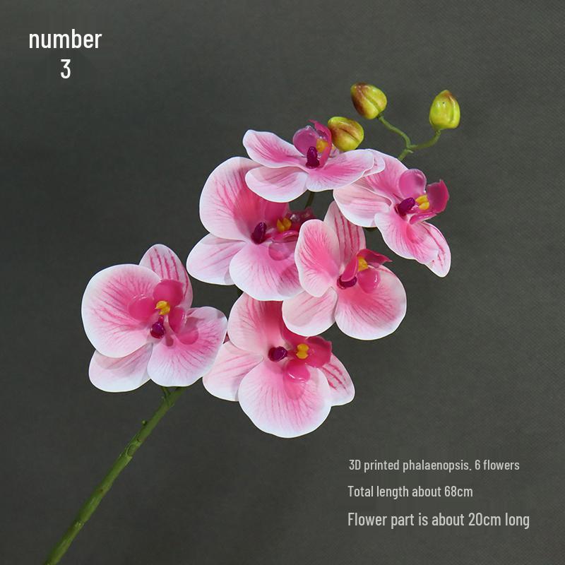 Silk White Phalaenopsis Floral Aisle Decoration for Weddings