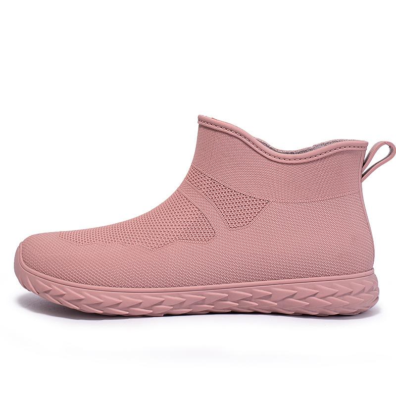 2025 new low tube rain shoes women's fashion simple and versatile rain boots low tube women's water shoes export