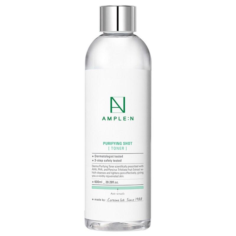Coreana Ampoule-N Purifying Shot Toner Large Size, 1 pcs, 600ml