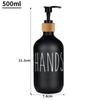 500ml Spülmittelspender-Set für Küchenspüle Handseifenflasche mit Ablage Waschmittel Aufbewahrungsflasche Heimdekoration Badezimmer