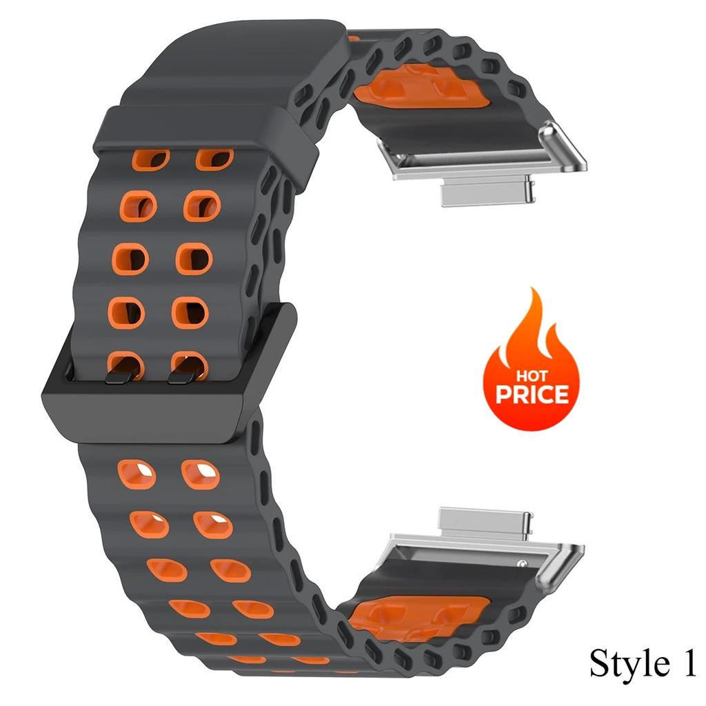 Voor Redmi Watch 6 Siliconen Polsband Voor Redmi Watch 5/4 Horlogebandje Voor Xiaomi Mi Band 8/9Pro Ademend Bandje Sportarmband
