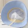 French Solid Color Bucket Hat Women's Spring and Autumn Plain and Versatile Face Small Bucket Hat Front Wide Brim Hat