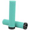 ZTTO Mountain Bike Handlebar Single Locking Grips Bicycle Shock Absorbing Rubber GripsBlue