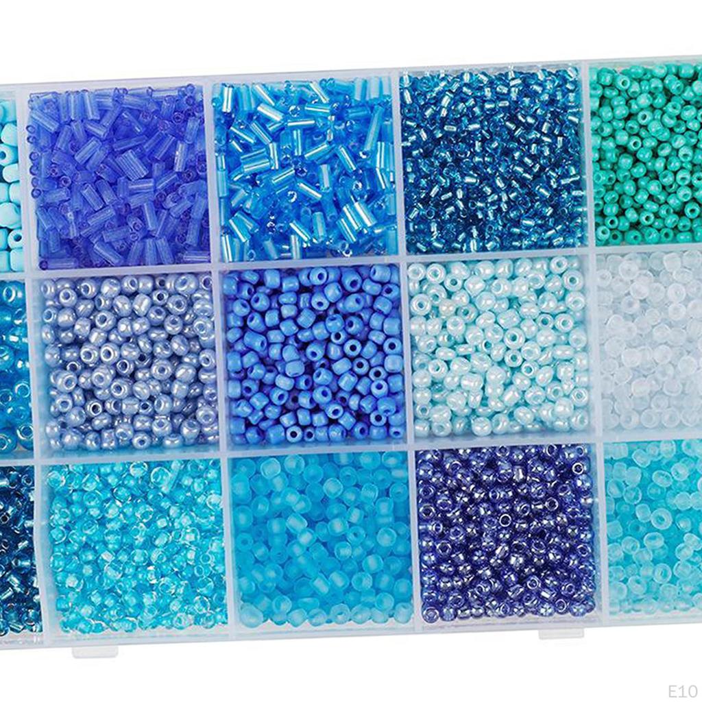 Bead Kits Craft Beads Spacer Small for Jewelry Making Finding Necklaces