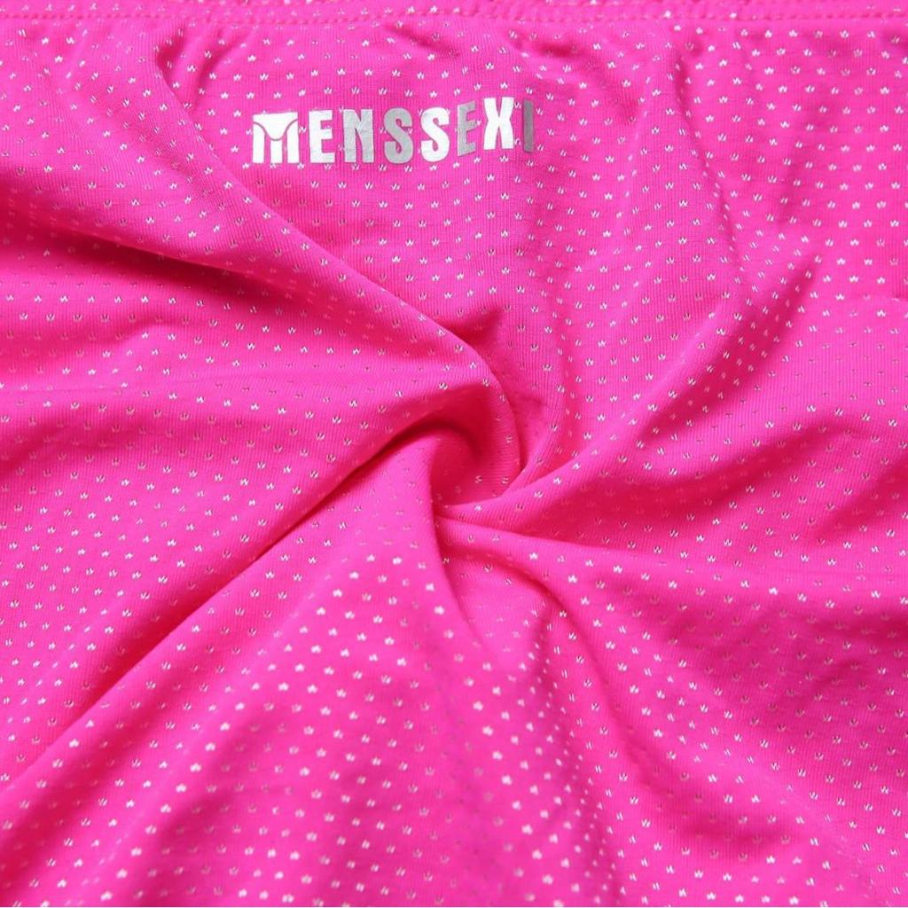 Pánské stahovací nylonové plavky s nízkým pasem - Trojúhelníkové bikiny, Plus size