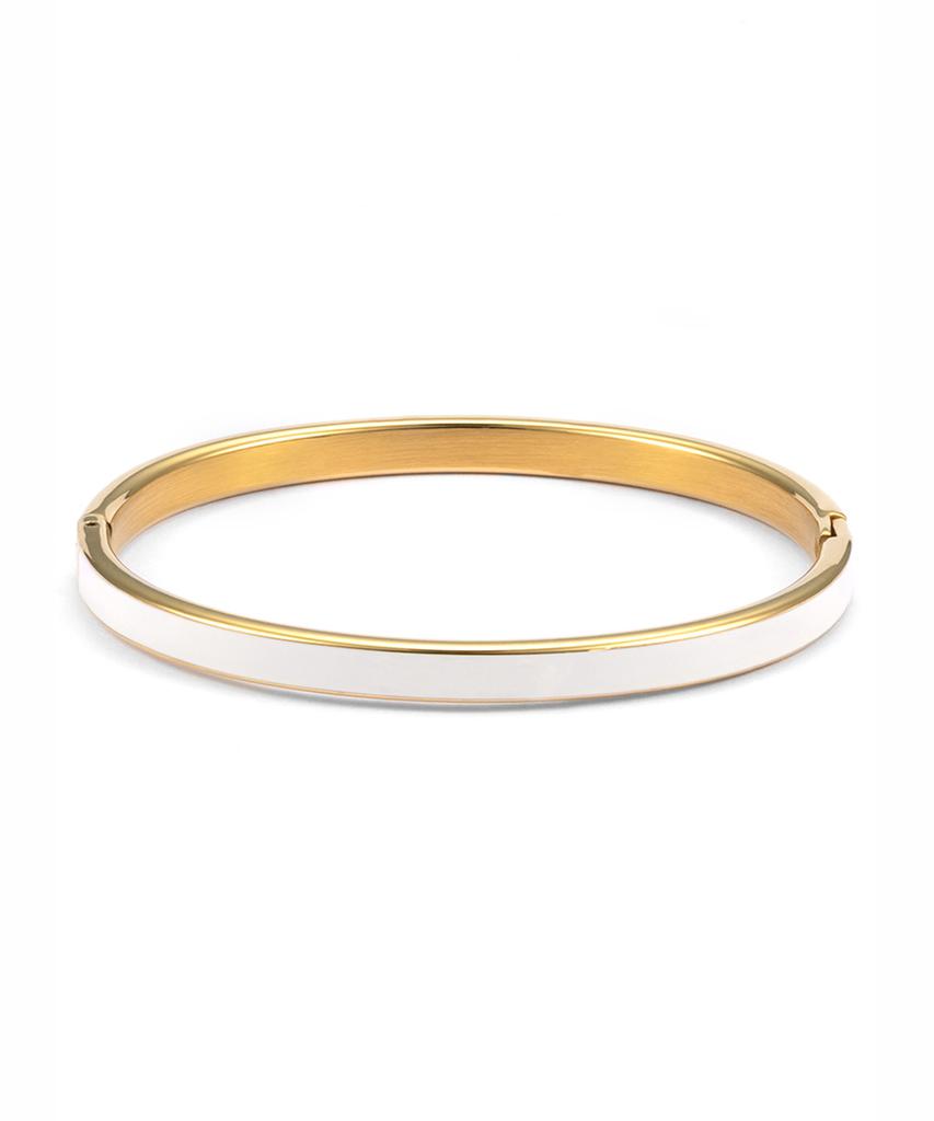 Pig&Hen (Women'S) Maya Lu Aura Bracelet - Ivory X Gold