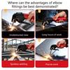 Electric Welding Clamp Heavy Duty Welding Electrode Holder Copper Electrode Clamp Holding for 2.0-3.2mm Electrodes