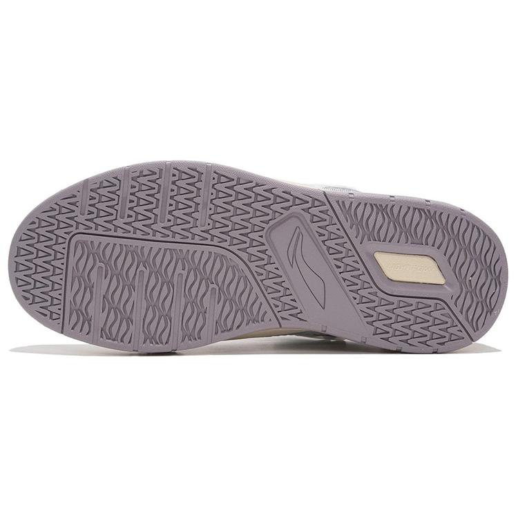 New LiNing Millennium Era Low-Top Skateboard Shoes Women's Blue Gray AZGS010-3