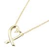 Used Rubbing Heart Necklace Necklace K18 (Yellow Gold) Gold Used