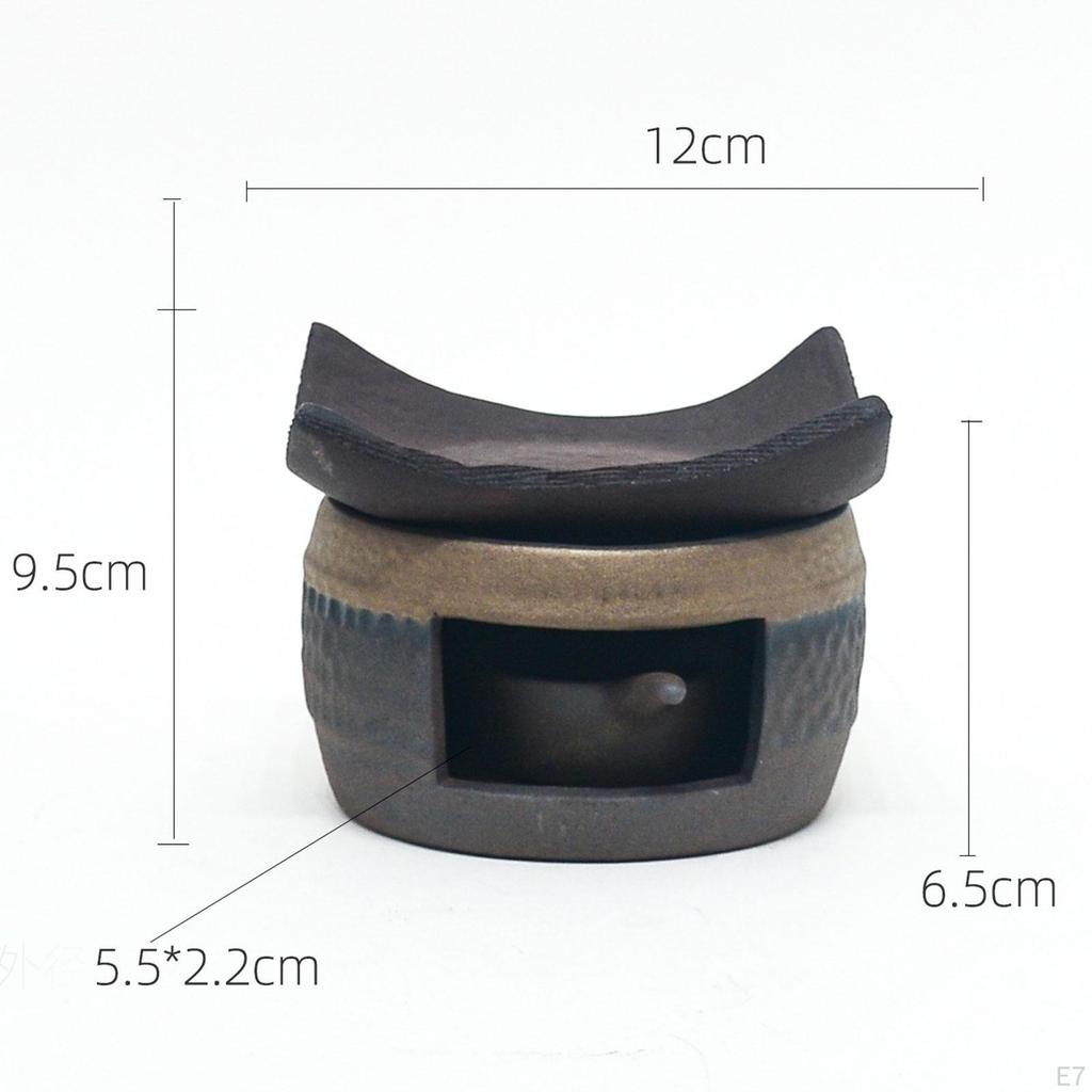 Ceramic Tea Burner Sturdy Premium for Home Office Use Professional Easy To Portable