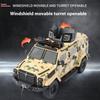 1/24 Sabre-toothed Tiger Explosion-proof Police Car Model Sound and Light Armored Vehicle Model Boy Birthday Gift Halloween Toys